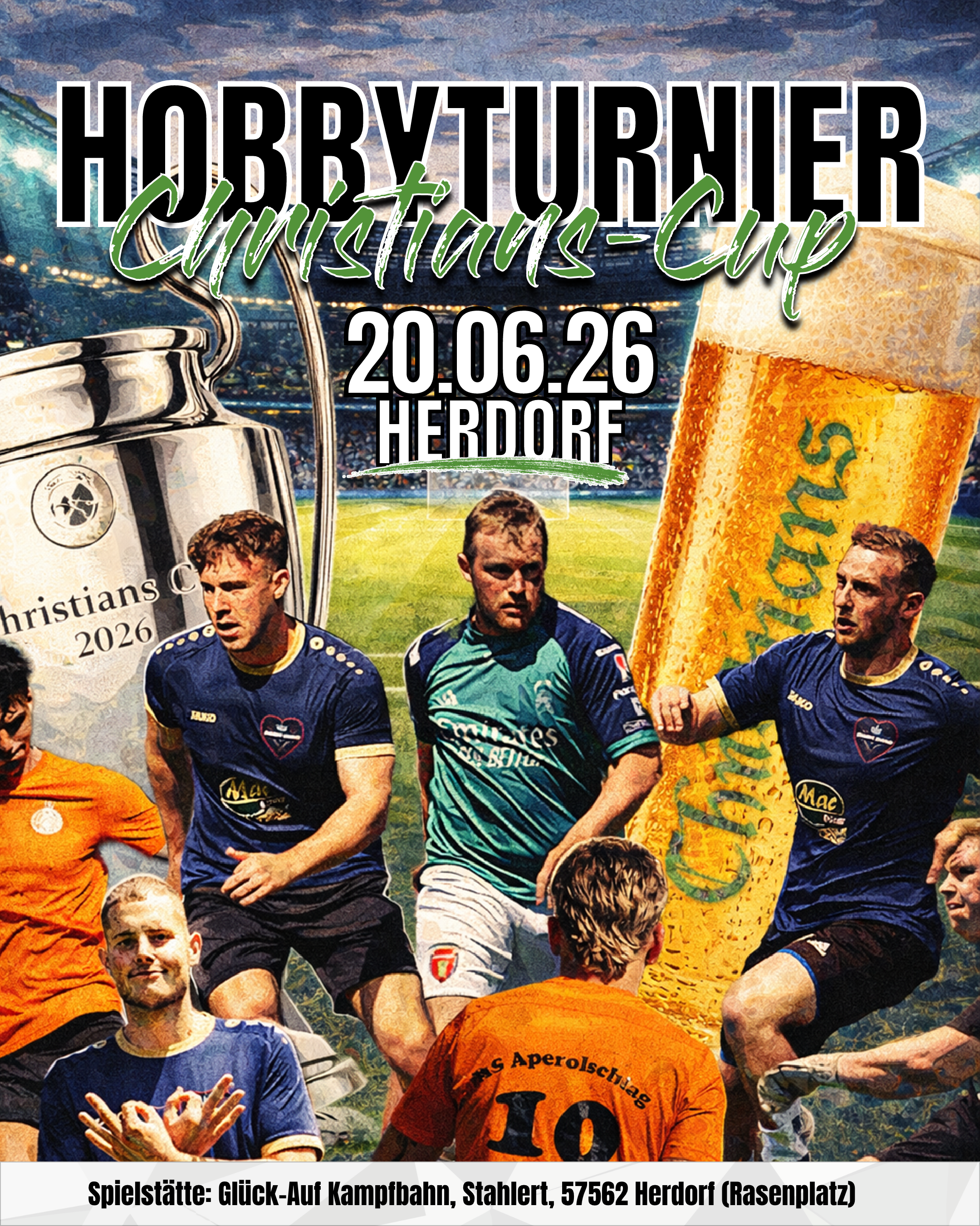 Christians-Cup 2026 — Offizieller Turnierflyer